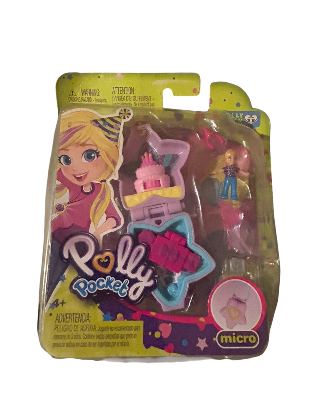 Polly pocket birthday 2018 Micro Playset - Pink and Purple